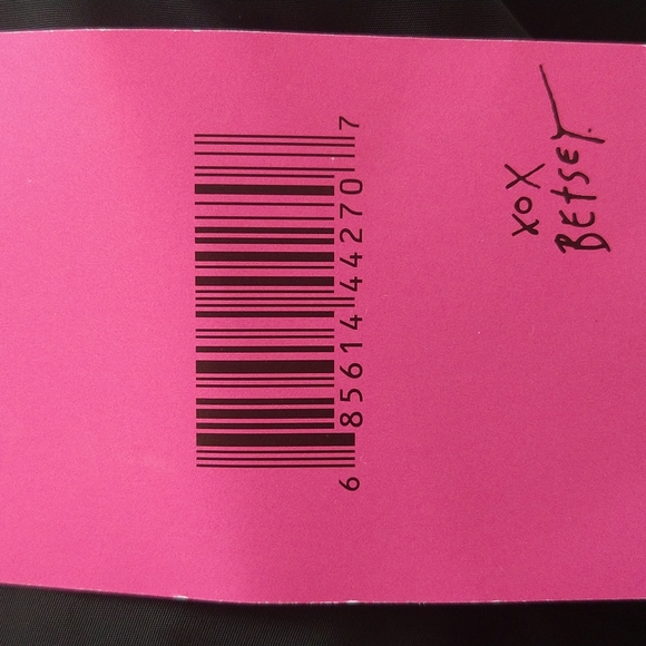 NWT Y2K Betsey Johnson Black Convertible Jacket, Size S - Picture 15 of 16